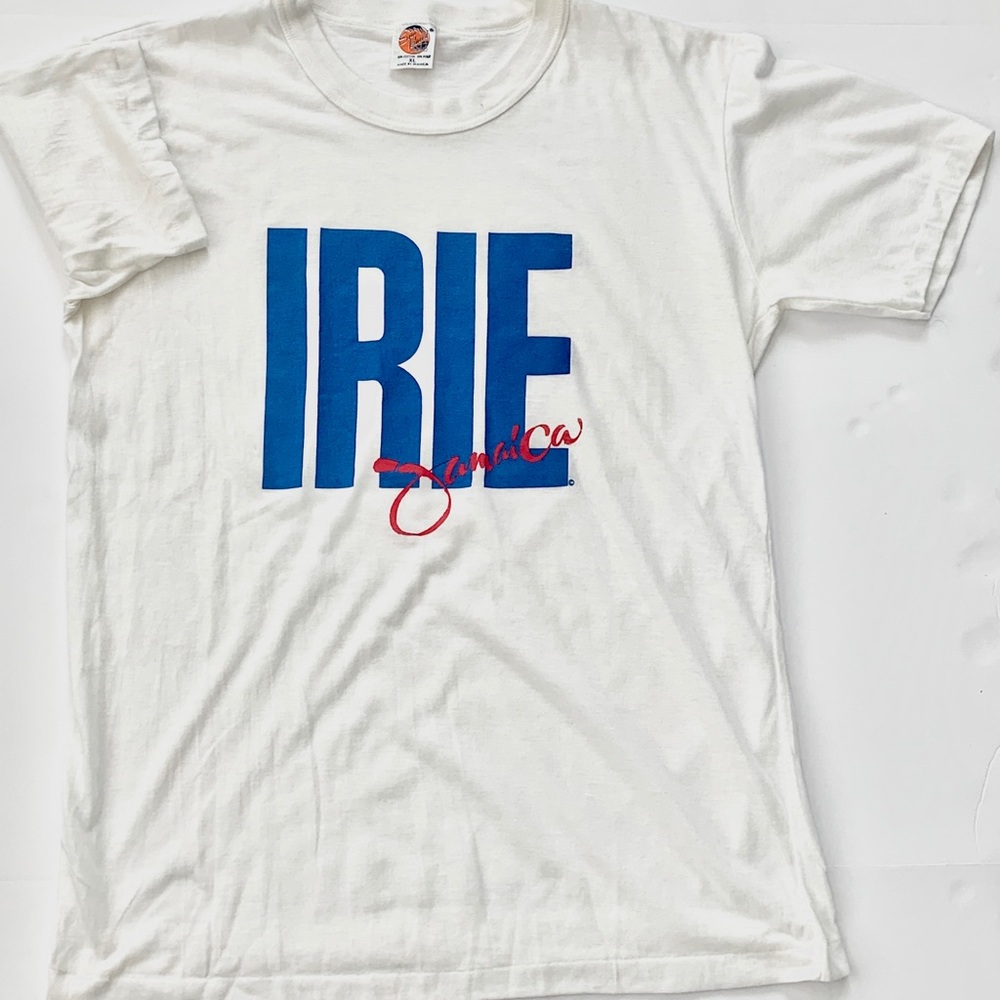 IRIE JAMAICA VINTAGE TEE

XL

SINGLE STITCH